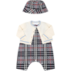 BURBERRY MULTICOLOR SET FOR BABY BOY
