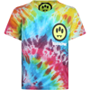 Barrow Multicolor T-shirt For Kids With Logo In Multicolor