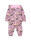 MOSCHINO PINK BABY GIRL TRACKSUIT