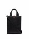 Thom Browne Smaller Square Tote Bag In Schwarz