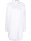 Karl Lagerfeld Long-sleeve Button-fastening Shirt In White