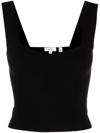 A.l.c Victoria Knit Tank Top In Schwarz