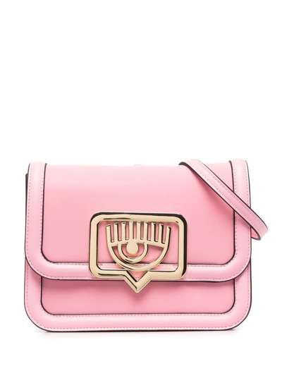 Chiara Ferragni Women's Pink Polyurethane Shoulder Bag