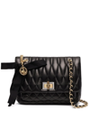 LANVIN HAPPY QUILTED CROSSBODY BAG