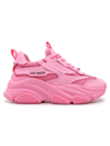 Steve Madden Women's Possession Chunky Lace-up Sneakers In Pink