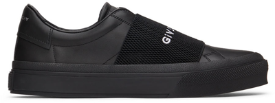 Givenchy Low-top Sneakers City Sport Calfskin In Black