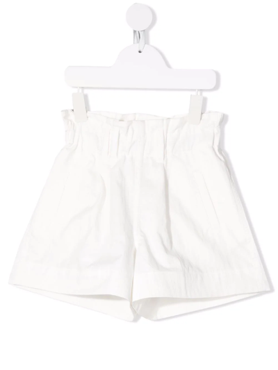 BRUNELLO CUCINELLI FLARED ELASTICATED SHORTS