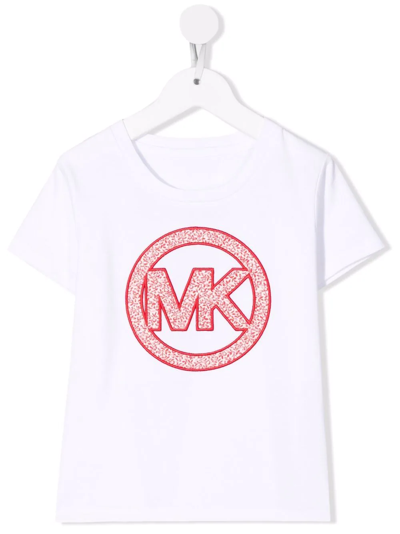 Michael Kors Kids Maglietta Per Bambini In White