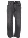Levi's Women's 501 Original-fit Straight-leg Jeans In Black