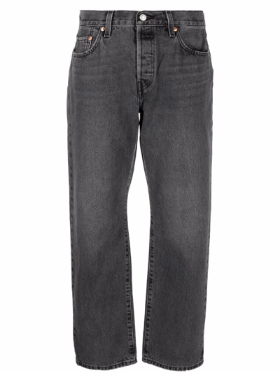 Levi's Women's 501 Original-fit Straight-leg Jeans In Black