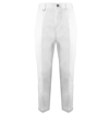 Paolo Pecora White Carrot Fit Trousers