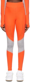 ADIDAS BY STELLA MCCARTNEY ORANGE TRUEPURPOSE SPORT LEGGINGS