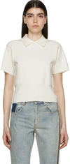 3.1 Phillip Lim Off-white Cotton Tank Top In Cr110-cream