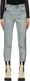 3.1 Phillip Lim Zip-detail Denim Jeans In In401-indigo