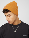 Dickies Gibsland Logo-patch Woven Beanie In Orange