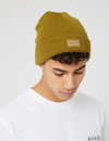Dickies Gibsland Logo-patch Woven Beanie In Green