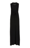 Altuzarra Women's Arsenia Crocheted Wool-cashmere Maxi Dress In Black