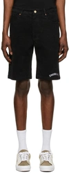 Noon Goons Black Cotton Shorts In Black