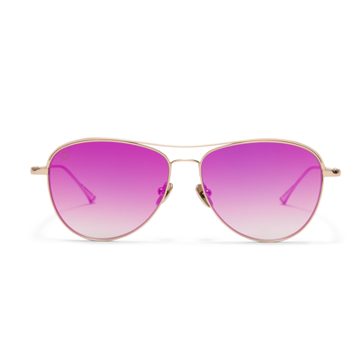 Taylor Morris Eyewear Clarendon Sunglasses In Gold