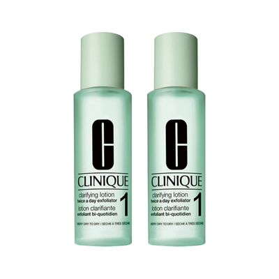 Clinique 【美国直购】 倩碧 爽肤水1号  保持肌肤水油平衡 400ml*2 滋润肌肤 In Green