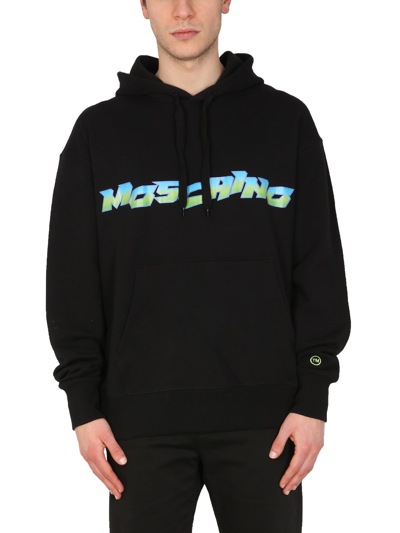 Moschino "surf" Sweatshirt In Black