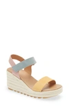 Sorel Cameron Wedge Espadrille Sandal In Multi