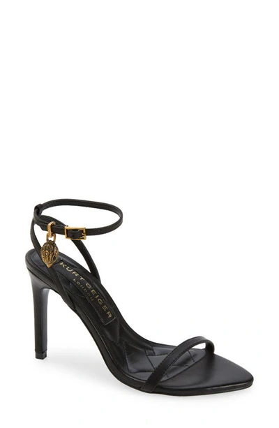 Kurt Geiger Women's Shoreditch Ankle Strap High Heel Sandals In Black