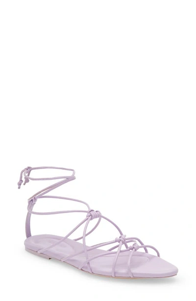 Vince Women's Kenna Ankle Tie Strappy Sandals In Violetta