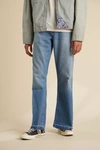 Bdg Slacker Relaxed Fit Bell Bottom Jean In Vintage Denim Medium