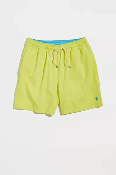 Polo Ralph Lauren Men's Traveler Swim Costume In Yellow