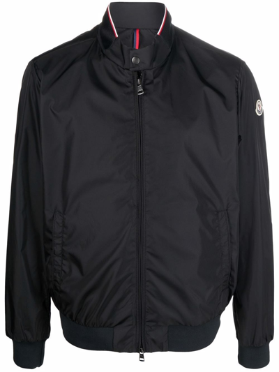 Moncler Reppe Nylon Windbreaker-jacket In Black