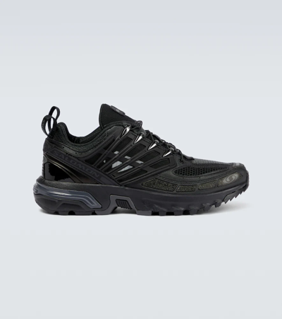Salomon Acs Pro Advanced Low-top Sneakers In Black