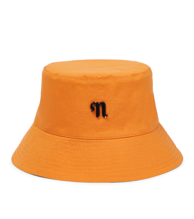 Nanushka Caran Cotton Poplin Bucket Hat