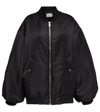 The Frankie Shop Astra Technical Bomber Jacket In Black
