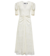Rotate Birger Christensen Bridal Sierna Lace Midi Dress In Bright White