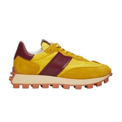 Tod's Sportiva Run Sneakers In Yellow