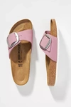 Birkenstock Madrid Big Buckle Sandals In Orange