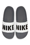 Nike Offcourt Sport Slide In Dark Grey/ Black