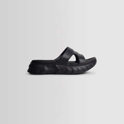 Givenchy Marshmallow Flatform Sandals In Black