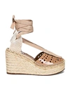 ALAÏA VIENNE ESPADRILLE WEDGES