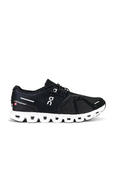 On Cloud 5 Sneakers In Black