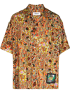 Ambush Logo Patch Shirt In Rot