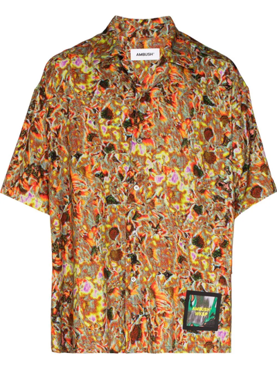 Ambush Men's  Orange Other Materials Shirt