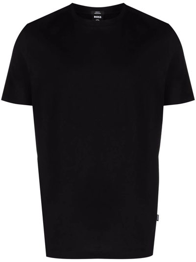 Hugo Boss Jersey-knit Cotton T-shirt In Schwarz