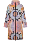 Unreal Fur X Linda Puna Awari Reversible Puffer Jacket In Yellow