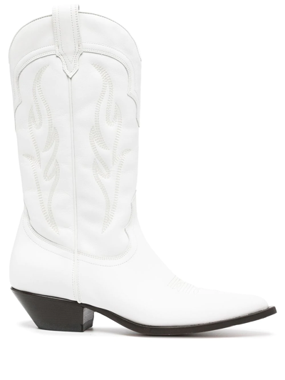SONORA SANTA EMBROIDERED COWBOY BOOTS