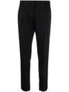 Dolce & Gabbana Tailored Mid-rise Trousers In Schwarz