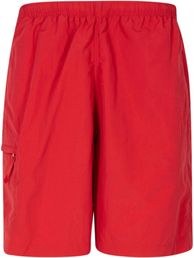 Supreme Trail Elasticated Shorts In Red