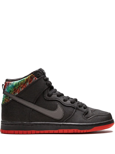 Nike X Spot Sb Dunk High Premium Sneakers "gasparilla" In Black