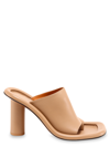 Ambush Cushioned High-heel Mules In Beige